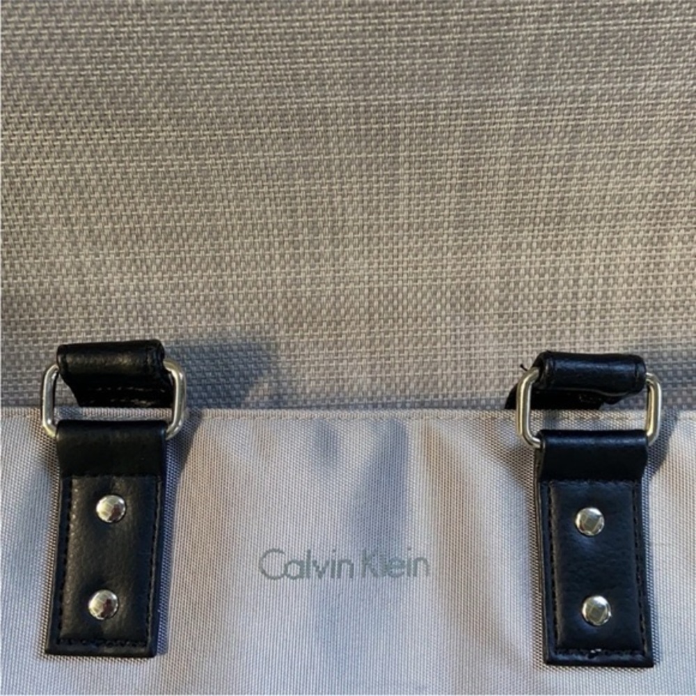 NWOT Calvin Klein Black and Gray Tote Bag - Picture 3 of 5
